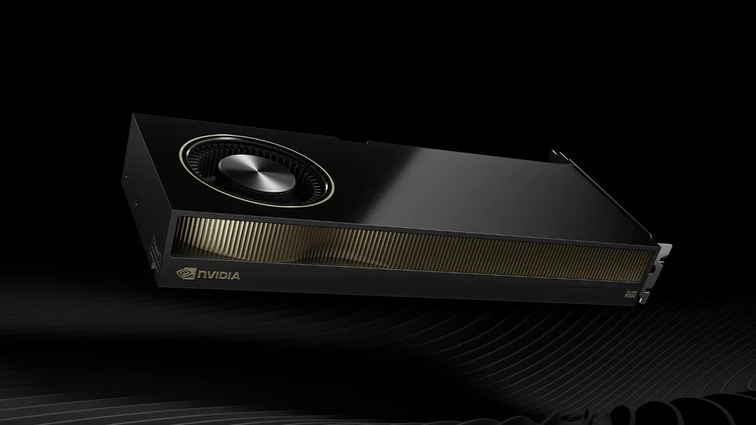 NVIDIA RTX PRO 6000 Blackwell Max-Q professional GPU